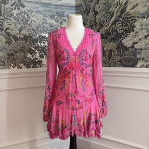 NWT Hemant and Nandita Fiora Short Dress